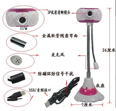 【產家批發(fā) 高清無驅數(shù)碼 彩心帶麥攝像頭】價格,廠家,圖片,數(shù)碼攝像頭,汕頭市潮陽區(qū)和平旺選電子產品經營部-